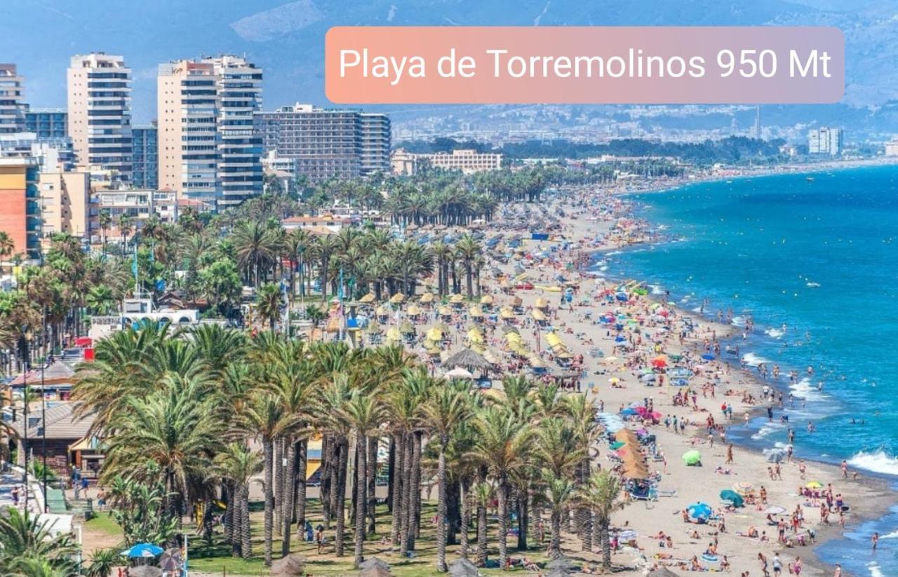 Saltillo Alto Gray Studio. Vistas Al Mar Y Piscina Torremolinos Ngoại thất bức ảnh