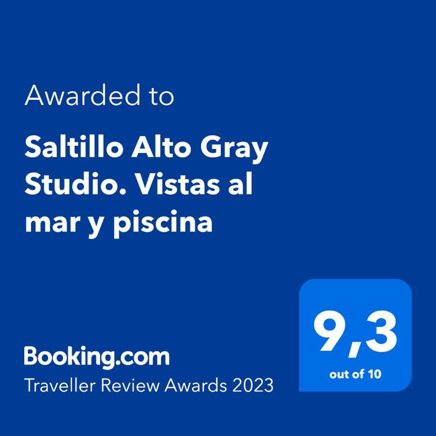 Saltillo Alto Gray Studio. Vistas Al Mar Y Piscina Torremolinos Ngoại thất bức ảnh